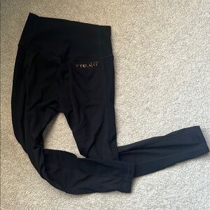 Ptula x Hannah B Black Leggings